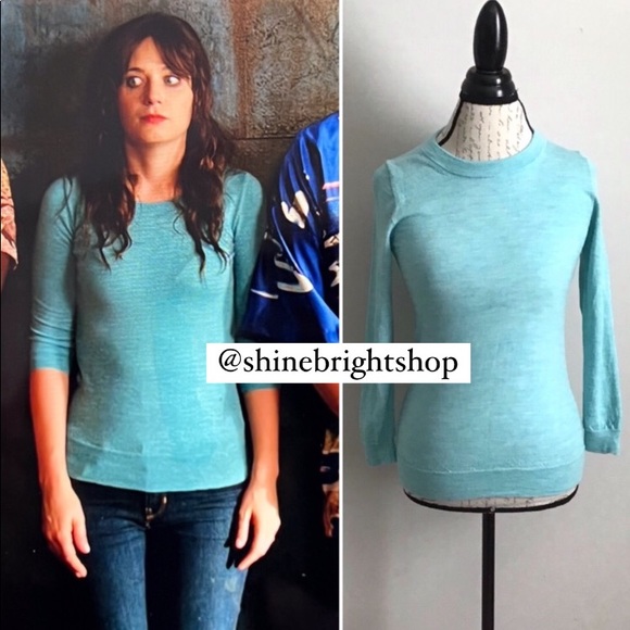 ASO Jess Day in New Girl Merino Wool Sweater - Picture 3 of 15